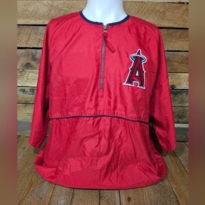 Unisex Size Large Authentic Collection Majestic Athletic‎ Angels Windbreaker